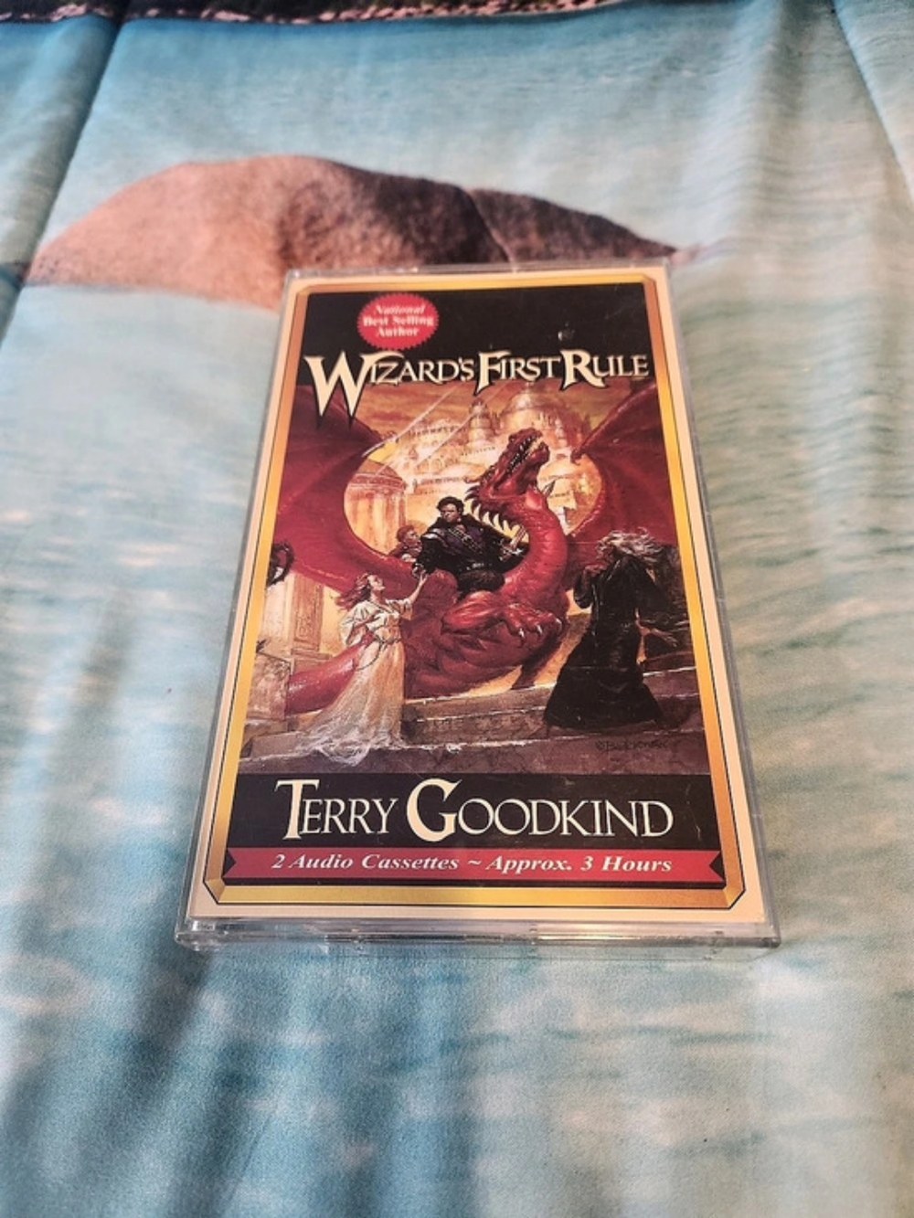 Terry Goodkind Wizard's First Rule Abridged Audiobook Cassette 3hr Dolby